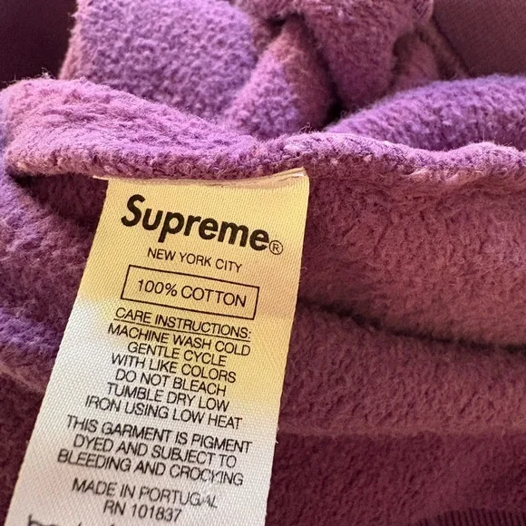 Supreme Ombre Purple Crewneck Sweater - Picture 4 of 4